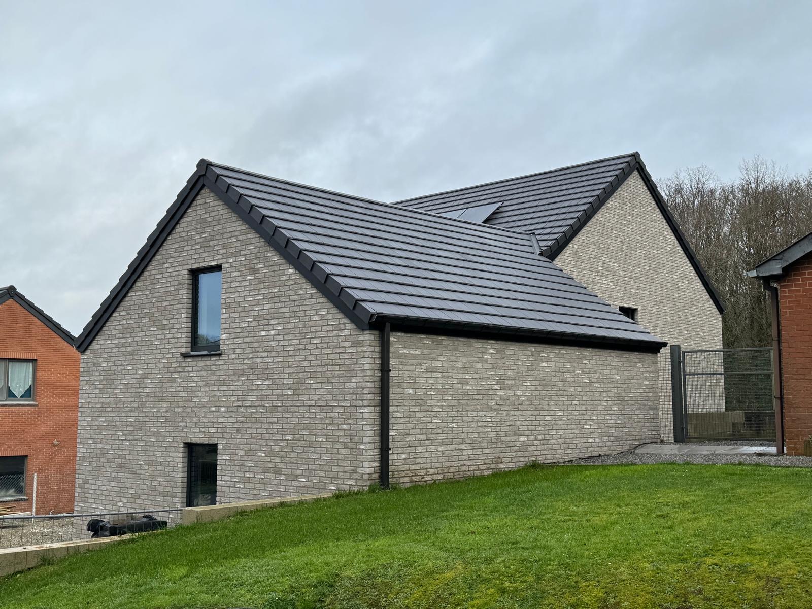 Réalisation toiture 8 — chantier par un artisan certifié en Belgique